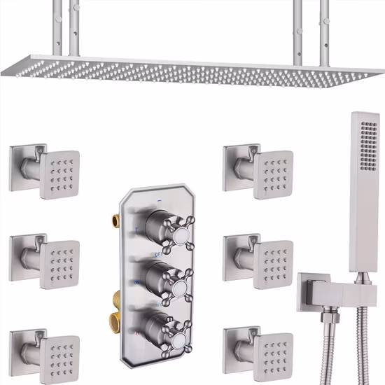 Hy1010 Juego de ducha, columna de ducha, sistema de ducha